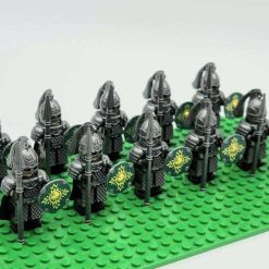 Lord Of The Rings Hobbit Rohan Royal Spear Army 22 Brick Figures King Theoden Free Horse Kids Toy Gift Lord Of The Rings Hobbit Rohan Royal Spear Army 22 Brick Figures King Theoden Free Horse Kids Toy Gift - Image 2