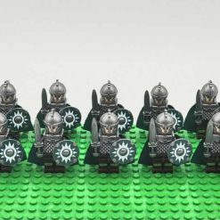 Lord Of The Rings Hobbit Rohan Royal Sword Army 22 Brick Figures King Theoden Free Horse Kids Toy Gift Lord Of The Rings Hobbit Rohan Royal Sword Army 22 Brick Figures King Theoden Free Horse Kids Toy Gift - Image 3