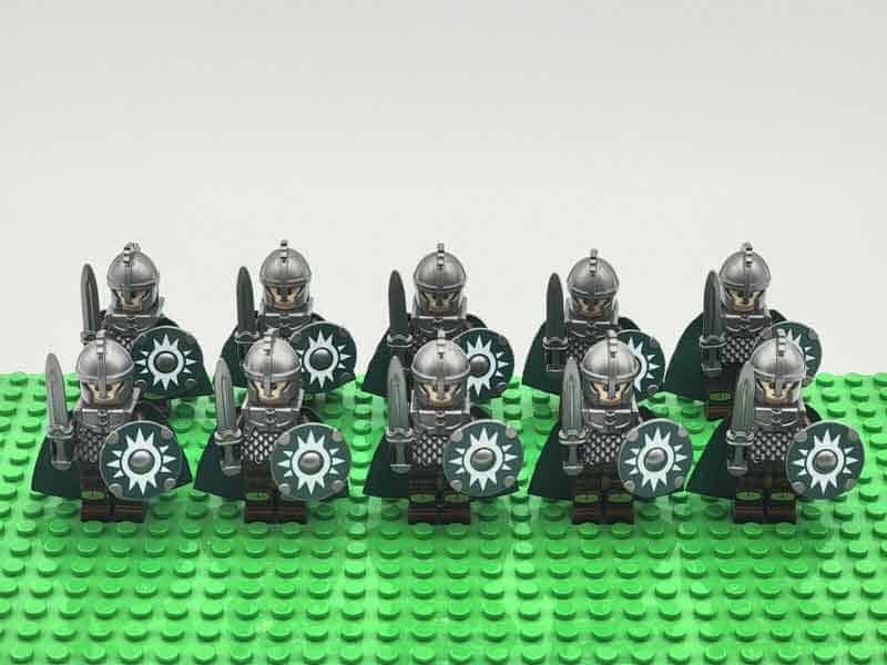 Lord Of The Rings Hobbit Rohan Royal Sword Army 22 Brick Figures King Theoden Free Horse Kids Toy Gift Lord Of The Rings Hobbit Rohan Royal Sword Army 22 Brick Figures King Theoden Free Horse Kids Toy Gift - Image 3
