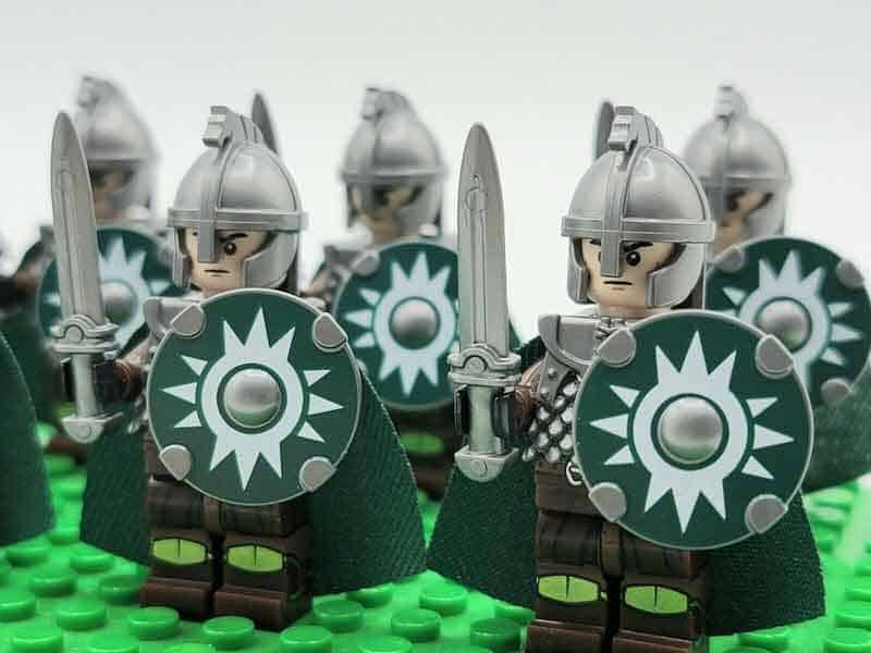 Lord Of The Rings Hobbit Rohan Royal Sword Army 22 Brick Figures King Theoden Free Horse Kids Toy Gift Lord Of The Rings Hobbit Rohan Royal Sword Army 22 Brick Figures King Theoden Free Horse Kids Toy Gift - Image 6