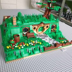 Lord Of The Rings Hobbit Bag End MOC-27847 Shire Home 2370Pcs Building Blocks Kids Toy Gift C5983 Lord Of The Rings Hobbit Bag End MOC-27847 Shire Home 2370Pcs Building Blocks Kids Toy Gift C5983 - Image 4