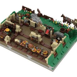 Lord Of The Rings Hobbit Bag End MOC-27847 Shire Home 2370Pcs Building Blocks Kids Toy Gift C5983 Lord Of The Rings Hobbit Bag End MOC-27847 Shire Home 2370Pcs Building Blocks Kids Toy Gift C5983 - Image 3
