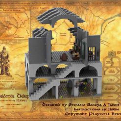 Lord of the Rings Hobbit Helms Deep MOC-41261 Rohan Battle of Hornburg 6184Pcs Building Blocks Kids Toy Gift C4990 Lord of the Rings Hobbit Helms Deep MOC-41261 Rohan Battle of Hornburg 6184Pcs Building Blocks Kids Toy Gift C4990 - Image 8