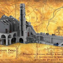 Lord of the Rings Hobbit Helms Deep MOC-41261 Rohan Battle of Hornburg 6184Pcs Building Blocks Kids Toy Gift C4990 Lord of the Rings Hobbit Helms Deep MOC-41261 Rohan Battle of Hornburg 6184Pcs Building Blocks Kids Toy Gift C4990 - Image 6