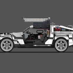 Back to the Future 1985 DeLorean Time Machine MOC-42632 Movie Car 2583Pcs Building Blocks Kids Toy Gift C4318 Back to the Future 1985 DeLorean Time Machine MOC-42632 Movie Car 2583Pcs Building Blocks Kids Toy Gift C4318 - Image 5
