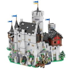 Medieval Löwenstein Castle and Expansion C4892 German Architecture House 3609Pcs Building Blocks Kids Toy Gift Medieval Löwenstein Castle and Expansion C4892 German Architecture House 3609Pcs Building Blocks Kids Toy Gift - Image 2