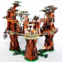 Star Wars Ewok Village 10236 Princess Leia Luke Skywalker 1990Pcs Modular Building Blocks Kids Toy 05047 20236 88868 2027 Star Wars Ewok Village 10236 Princess Leia Luke Skywalker 1990Pcs Modular Building Blocks Kids Toy 05047 20236 88868 2027 - Image 3