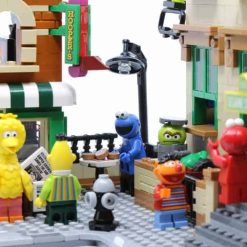 Sesame Street Cartoon 21324 City Street View Ideas 123 Creator Expert Series 1367Pcs Modular Building Blocks Kids Toy Gift 6622 Sesame Street Cartoon 21324 City Street View Ideas 123 Creator Expert Series 1367Pcs Modular Building Blocks Kids Toy Gift 6622 - Image 4