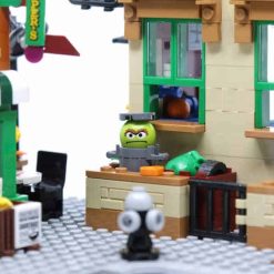 Sesame Street Cartoon 21324 City Street View Ideas 123 Creator Expert Series 1367Pcs Modular Building Blocks Kids Toy Gift 6622 Sesame Street Cartoon 21324 City Street View Ideas 123 Creator Expert Series 1367Pcs Modular Building Blocks Kids Toy Gift 6622 - Image 5