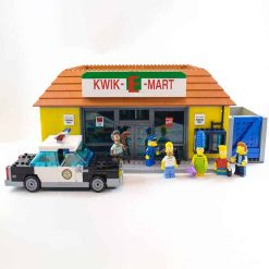 71016 Lepin 16004 the Simpsons Kiwik E Mart Ideas Creator Series Modular Building Blocks kids toys