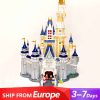 Disney Castle 71040 16008 Ideas creator Modular building blocks kids toys