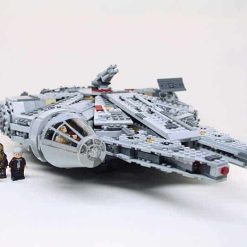 Star Wars Millennium Falcon 75105 Force Awakens Space Ship 1329Pcs Building Blocks Kids Toy Gift 05007 81009 Star Wars Millennium Falcon 75105 Force Awakens Space Ship 1329Pcs Building Blocks Kids Toy Gift 05007 81009 - Image 2