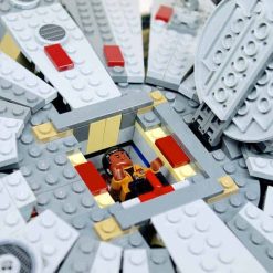 Star Wars Millennium Falcon 75105 Force Awakens Space Ship 1329Pcs Building Blocks Kids Toy Gift 05007 81009 Star Wars Millennium Falcon 75105 Force Awakens Space Ship 1329Pcs Building Blocks Kids Toy Gift 05007 81009 - Image 5