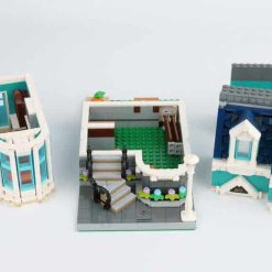 European Style Bookshop 10270 City Street View Ideas Creator Expert Series 2504Pcs Modular Building Blocks Kids Toy JJ001 10201 85017 Bookshop 10270 Lepin 10201 City Street View Ideas Creator Series Modular Building Blocks Kids Toy