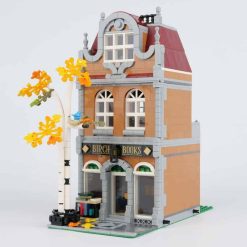 European Style Bookshop 10270 City Street View Ideas Creator Expert Series 2504Pcs Modular Building Blocks Kids Toy JJ001 10201 85017 Bookshop 10270 Lepin 10201 City Street View Ideas Creator Series Modular Building Blocks Kids Toy