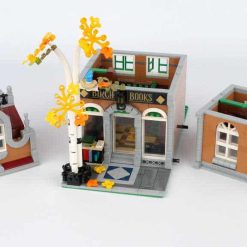 European Style Bookshop 10270 City Street View Ideas Creator Expert Series 2504Pcs Modular Building Blocks Kids Toy JJ001 10201 85017 Bookshop 10270 Lepin 10201 City Street View Ideas Creator Series Modular Building Blocks Kids Toy