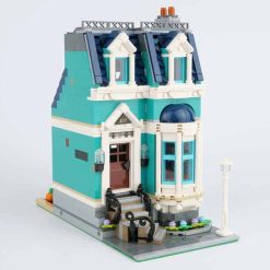 European Style Bookshop 10270 City Street View Ideas Creator Expert Series 2504Pcs Modular Building Blocks Kids Toy JJ001 10201 85017 Bookshop 10270 Lepin 10201 City Street View Ideas Creator Series Modular Building Blocks Kids Toy