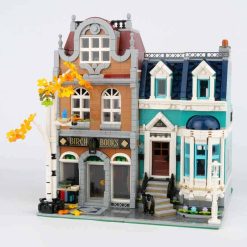 European Style Bookshop 10270 City Street View Ideas Creator Expert Series 2504Pcs Modular Building Blocks Kids Toy JJ001 10201 85017 Bookshop 10270 Lepin 10201 City Street View Ideas Creator Series Modular Building Blocks Kids Toy