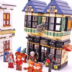 Harry Potter Diagon Alley 10217 Gringotts Ollivanders Magic Town 2075Pcs Building Blocks Bricks Kids Toy 88168 16012 5777 80014 Harry Potter Diagon Alley 10217 Gringotts Ollivanders Magic Town 2075Pcs Building Blocks Bricks Kids Toy 88168 16012 5777 80014 - Image 5