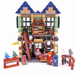 Harry Potter Diagon Alley 10217 Gringotts Ollivanders Magic Town 2075Pcs Building Blocks Bricks Kids Toy 88168 16012 5777 80014 Harry Potter Diagon Alley 10217 Gringotts Ollivanders Magic Town 2075Pcs Building Blocks Bricks Kids Toy 88168 16012 5777 80014 - Image 6