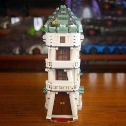 Harry Potter Gringotts Bank 032101 MORK MOC Diagon Alley With Dragon 4185Pcs Building Blocks Bricks Kids Toy Gifts Harry Potter Gringotts Bank 032101 MORK MOC Diagon Alley With Dragon 4185Pcs Building Blocks Bricks Kids Toy Gifts - Image 4