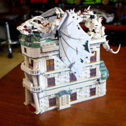 Harry Potter Gringotts Bank 032101 MORK MOC Diagon Alley With Dragon 4185Pcs Building Blocks Bricks Kids Toy Gifts Harry Potter Gringotts Bank 032101 MORK MOC Diagon Alley With Dragon 4185Pcs Building Blocks Bricks Kids Toy Gifts - Image 3