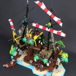 Pirates Of The Caribbean Barracuda Bay 21322 Shipwreck 2545Pcs Building Blocks Bricks Kids Toy Gifts 698998 49016 Pirates Of The Caribbean Barracuda Bay 21322 Shipwreck 2545Pcs Building Blocks Bricks Kids Toy Gifts 698998 49016 - Image 3