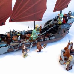 Lord Of The Rings Hobbit Pirate Ship Ambush 79008 Ideas Creator Expert Series 866Pcs Building Blocks Kids Toy Gift 16018 Lord Of The Rings Hobbit Pirate Ship Ambush 79008 Ideas Creator Expert Series 866Pcs Building Blocks Kids Toy Gift 16018 - Image 8