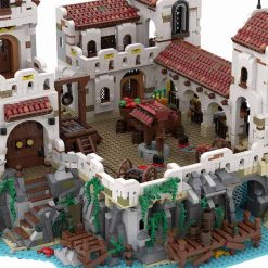 Pirates Of The Caribbean Eldorado Fortress Pirates Barracuda Bay MOC-49155 Castle 4982Pcs Building Blocks Bricks Kids Toy Gifts C4758 Pirates Of The Caribbean Eldorado Fortress Pirates Barracuda Bay MOC-49155 Castle 4982Pcs Building Blocks Bricks Kids Toy Gifts C4758 - Image 8