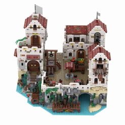 Pirates Of The Caribbean Eldorado Fortress Pirates Barracuda Bay MOC-49155 Castle 4982Pcs Building Blocks Bricks Kids Toy Gifts C4758 Pirates Of The Caribbean Eldorado Fortress Pirates Barracuda Bay MOC-49155 Castle 4982Pcs Building Blocks Bricks Kids Toy Gifts C4758 - Image 3
