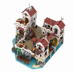 Pirates Of The Caribbean Eldorado Fortress Pirates Barracuda Bay MOC-49155 Castle 4982Pcs Building Blocks Bricks Kids Toy Gifts C4758 Pirates Of The Caribbean Eldorado Fortress Pirates Barracuda Bay MOC-49155 Castle 4982Pcs Building Blocks Bricks Kids Toy Gifts C4758 - Image 4