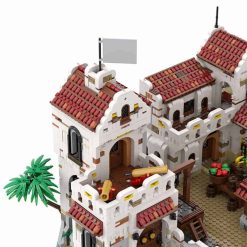 Pirates Of The Caribbean Eldorado Fortress Pirates Barracuda Bay MOC-49155 Castle 4982Pcs Building Blocks Bricks Kids Toy Gifts C4758 Pirates Of The Caribbean Eldorado Fortress Pirates Barracuda Bay MOC-49155 Castle 4982Pcs Building Blocks Bricks Kids Toy Gifts C4758 - Image 5
