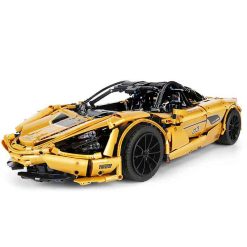 McLaren 720S Mould King 13145 Technic Super Hyper Race Car 1:8 MOC 3176Pcs Building Blocks Kids Toy Gift Mould King 13145S McLaren 720S Technic Super Race car