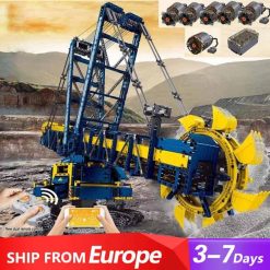 Mould King 17006 Bucket Wheel Excavator Construction vehicle Technic building blocks kids toy