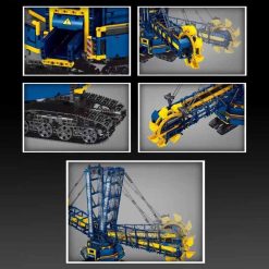 Mould King 17006 Bucket Wheel Excavator Technic Truck Construction Vehicle Remote Control 4588Pcs Building Blocks Kids Toy Mould King 17006 Bucket Wheel Excavator Construction vehicle Technic building blocks kids toy