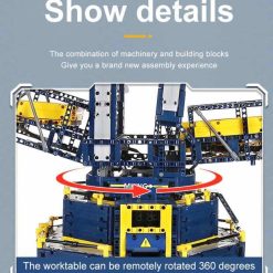 Mould King 17006 Bucket Wheel Excavator Technic Truck Construction Vehicle Remote Control 4588Pcs Building Blocks Kids Toy Mould King 17006 Bucket Wheel Excavator Construction vehicle Technic building blocks kids toy