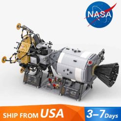Mould King 21006 Lunar Module Apollo 11 Space Shuttle NASA building blocks kids toys