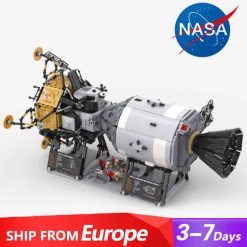 Mould King 21006 Lunar Module Apollo 11 Space Shuttle NASA building blocks kids toys
