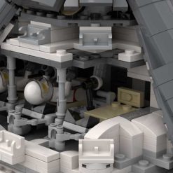 Mould King NASA Apollo 11 Space Shuttle 21006 Lunar Module Ideas Creator Expert Series 7018Pcs Building Blocks Kids Toy Gift Mould King NASA Apollo 11 Space Shuttle 21006 Lunar Module Ideas Creator Expert Series 7018Pcs Building Blocks Kids Toy Gift - Image 7