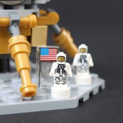 NASA Apollo Saturn V Rocket 21309 Lunar Module Ideas Creator Expert Series 1969Pcs Building Blocks Kids Toy 37003 60005 12006 NASA Apollo Saturn V Rocket 21309 Lunar Module Ideas Creator Expert Series 1969Pcs Building Blocks Kids Toy 37003 60005 12006 - Image 9