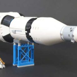 NASA Apollo Saturn V Rocket 21309 Lunar Module Ideas Creator Expert Series 1969Pcs Building Blocks Kids Toy 37003 60005 12006 NASA Apollo Saturn V Rocket 21309 Lunar Module Ideas Creator Expert Series 1969Pcs Building Blocks Kids Toy 37003 60005 12006 - Image 2