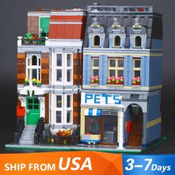 10218 King 180065 Pet Shop ideas creator series modular street view building blocks