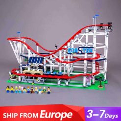 Roller Coaster 10261 Lepin 15039 Theme Park Building Blocks Kids Toys
