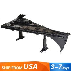 Mould King 21004 star wars Eclipse Class Dreadnought Star destroyer UCS Building Blocks Kids toys