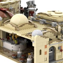 Star Wars Tatooine Mos Eisley Cantina Spaceport MOC-41406 UCS Architecture City Street View 6889Pcs Modular Building Blocks Kids Toy Gift C5332 Star Wars Tatooine Mos Eisley Cantina Spaceport MOC-41406 UCS Architecture City Street View 6889Pcs Modular Building Blocks Kids Toy Gift C5332 - Image 2