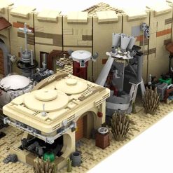 Star Wars Tatooine Mos Eisley Cantina Spaceport MOC-41406 UCS Architecture City Street View 6889Pcs Modular Building Blocks Kids Toy Gift C5332 Star Wars Tatooine Mos Eisley Cantina Spaceport MOC-41406 UCS Architecture City Street View 6889Pcs Modular Building Blocks Kids Toy Gift C5332 - Image 8