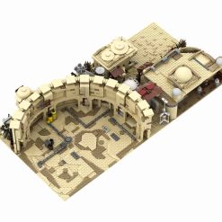 Star Wars Tatooine Mos Eisley Cantina Spaceport MOC-41406 UCS Architecture City Street View 6889Pcs Modular Building Blocks Kids Toy Gift C5332 Star Wars Tatooine Mos Eisley Cantina Spaceport MOC-41406 UCS Architecture City Street View 6889Pcs Modular Building Blocks Kids Toy Gift C5332 - Image 7