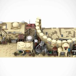 Star Wars Tatooine Mos Eisley Cantina Spaceport MOC-41406 UCS Architecture City Street View 6889Pcs Modular Building Blocks Kids Toy Gift C5332 Star Wars Tatooine Mos Eisley Cantina Spaceport MOC-41406 UCS Architecture City Street View 6889Pcs Modular Building Blocks Kids Toy Gift C5332 - Image 6