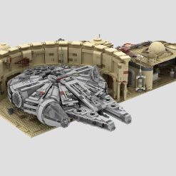 Star Wars Tatooine Mos Eisley Cantina Spaceport MOC-41406 UCS Architecture City Street View 6889Pcs Modular Building Blocks Kids Toy Gift C5332 Star Wars Tatooine Mos Eisley Cantina Spaceport MOC-41406 UCS Architecture City Street View 6889Pcs Modular Building Blocks Kids Toy Gift C5332 - Image 3