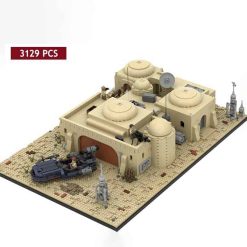 Star Wars Tatooine Mos Eisley City MOC-53045 UCS Architecture City Street View 14485Pcs Modular Building Blocks Kids Toy Gift C5175 Star Wars Tatooine Mos Eisley City MOC-53045 UCS Architecture City Street View 14485Pcs Modular Building Blocks Kids Toy Gift C5175 - Image 5